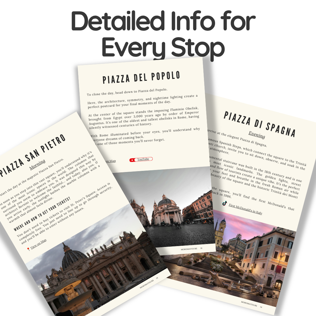 5-Day Rome Itinerary – Downloadable Ebook